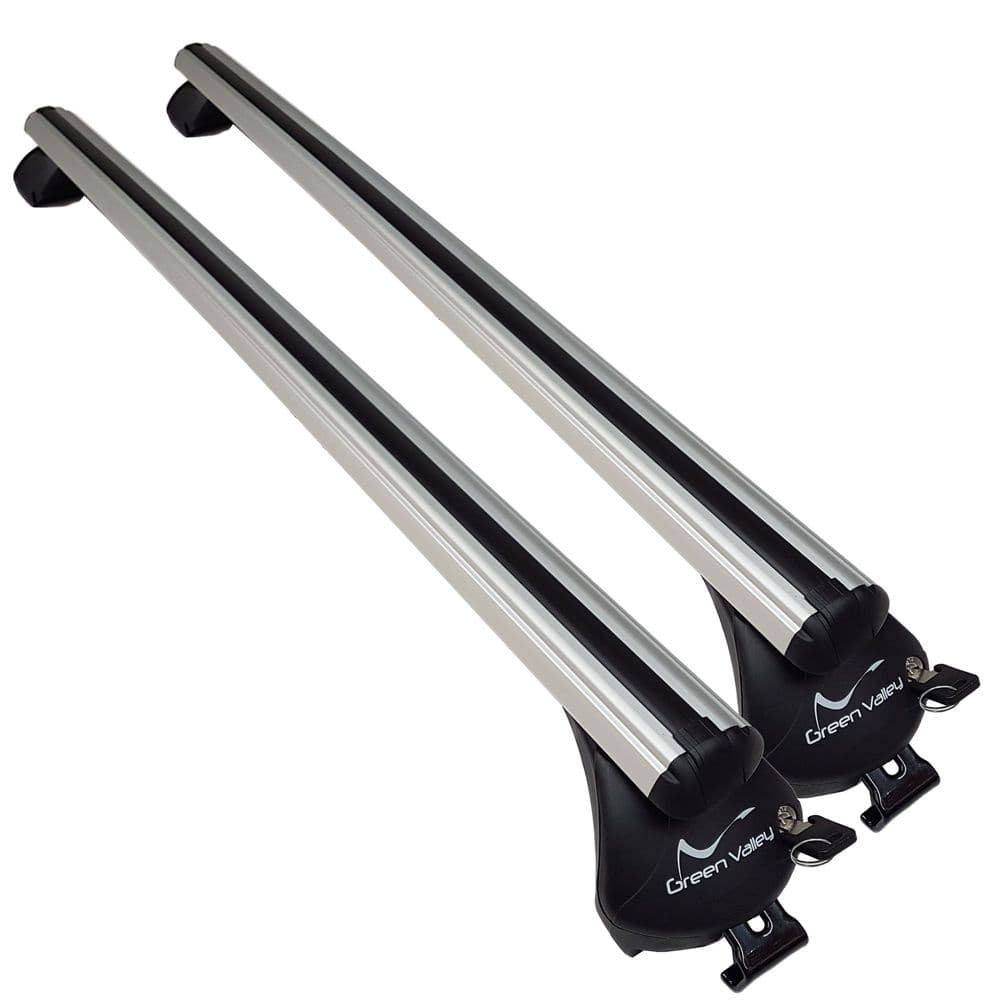 Green Valley Aerodynamic Roof Rack Bars | Vauxhall Grandland X 2017- onwards