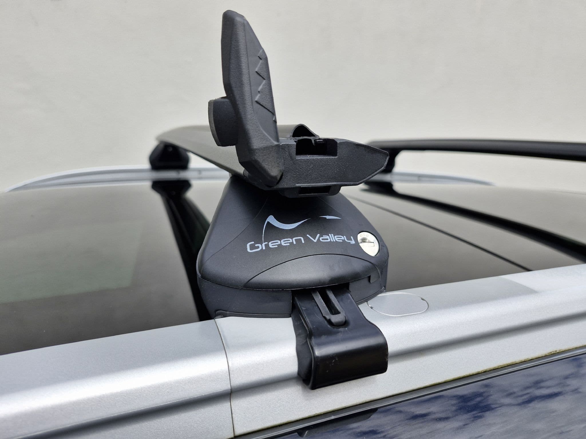 Green Valley Aerodynamic Roof Rack Wing Bars Black Jaecoo 5 2025 onwards