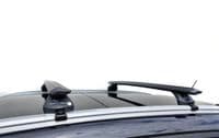Green Valley Aerodynamic Roof Rack Wing Bars Black, Kia Niro / E-Niro 2016 to 2022