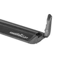 Green Valley Aerodynamic Roof Rack Wing Bars Black, MG ZS Hybrid 2024+ onwards