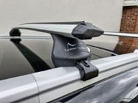 Green Valley Aerodynamic Roof Rack Wing Bars Silver, Audi Q8 SUV 2019+ onwards
