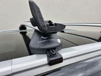 Green Valley Aerodynamic Roof Rack Wing Bars Silver, Ford Mondeo Estate 2012 to 2014