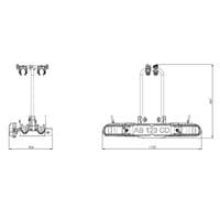 Green Valley Back 2 Bike Cycle Carrier Rack Tow Bar