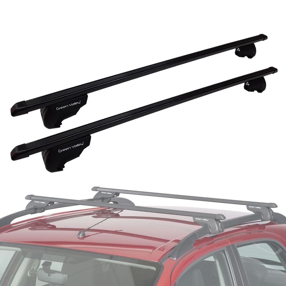 Green Valley Premium Roof Rack Rail Bars Lockable Ford Kuga 2008-2012