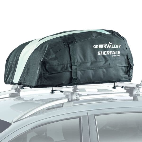 Green Valley Sherpack 100 Roof Cargo Bag 270L | Waterproof & Foldable