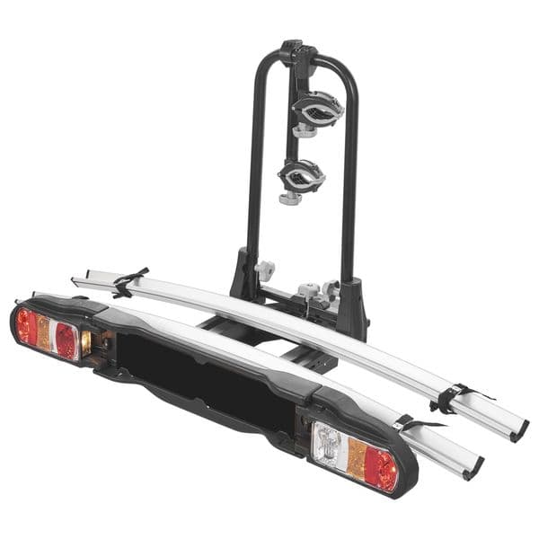 Green Valley Tilting 2 Bike Cycle Carrier Rack Tow Bar