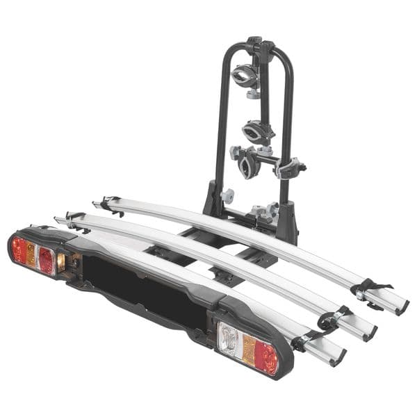 Green Valley Tilting 3 Bike Cycle Carrier Rack Tow Bar