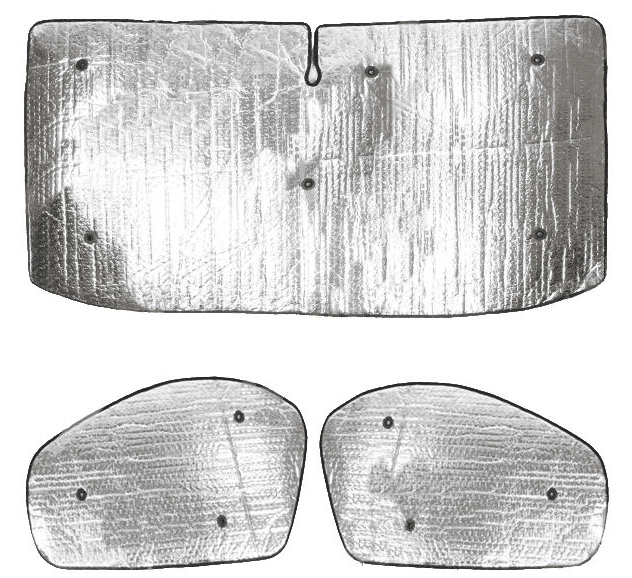 Luxury Thermal Blinds Internal Window Cover | Fits Vauxhall Vivaro 2001 to 2014