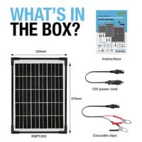 Osram 10W Solar Panel Battery Maintainer Charger