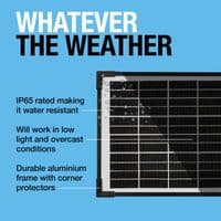 Osram 10W Solar Panel Battery Maintainer Charger