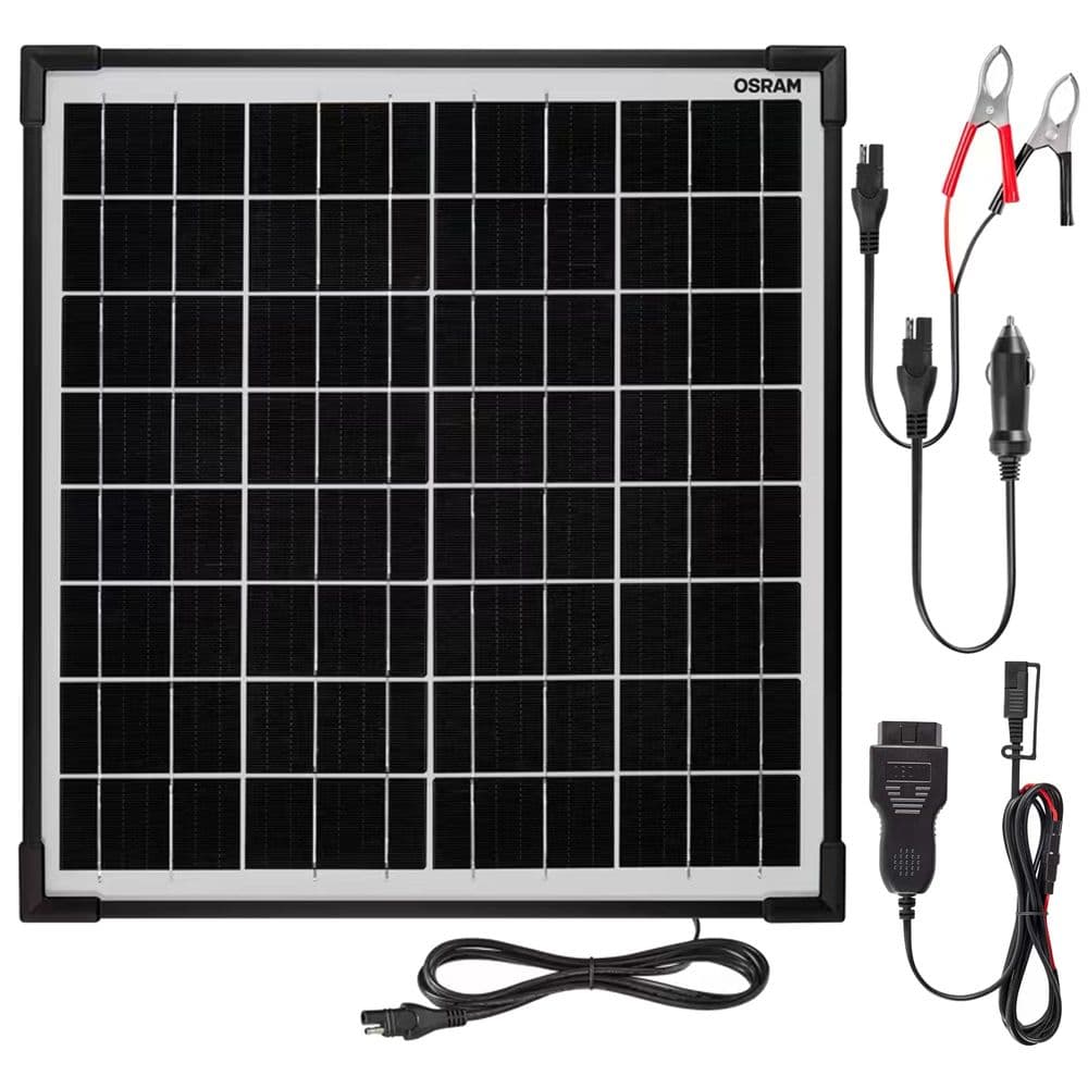 Osram 20W Solar Panel Battery Charger with OBD Port Connector