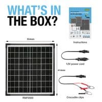 Osram 20W Solar Panel Battery Maintainer Charger