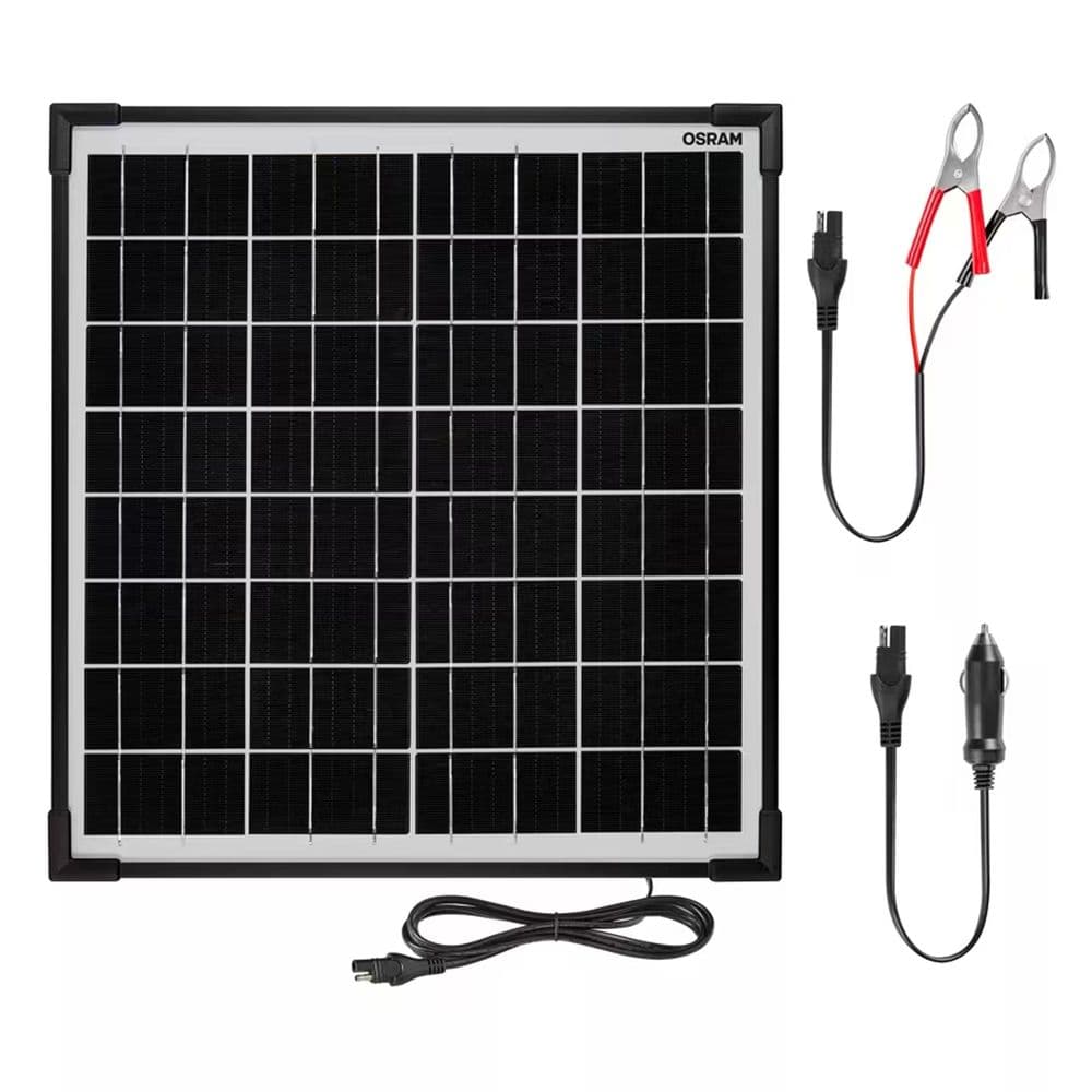 Osram 20W Solar Panel Battery Maintainer Charger