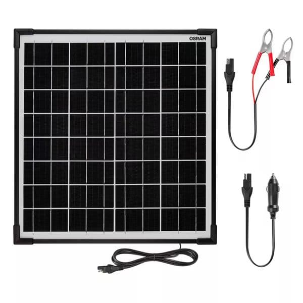 Osram 20W Solar Panel Battery Maintainer Charger
