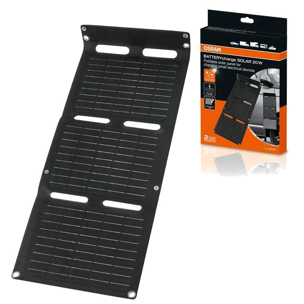 Osram Battery Charge Solar 20w Foldable