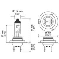 OSRAM COOL BLUE H7, Headlight Bulbs Uprated Performance Pair