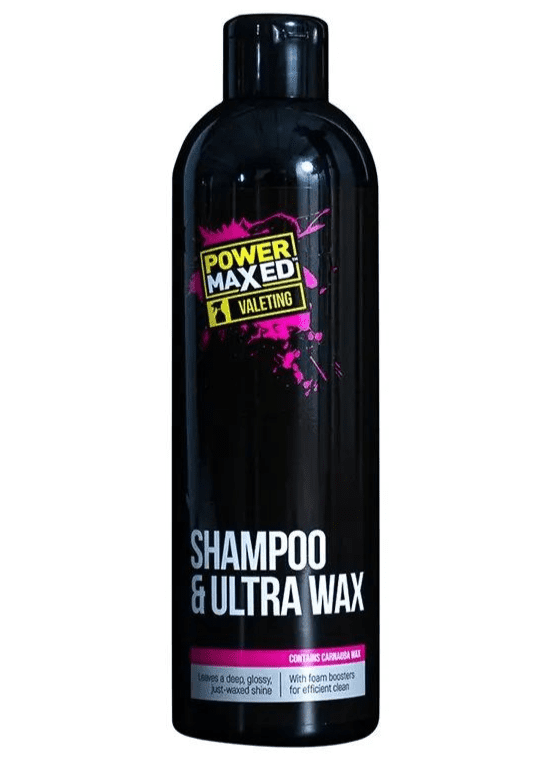 Power Maxed Shampoo & Ultra Wax 500ml