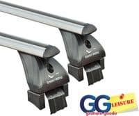 Premium Aluminium Aero Roof Rack Bars Focus mk3 - Goode Leisure