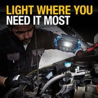 Ring LED Worklight Rechargeable 600 Lumen - with Integrated Powerbank