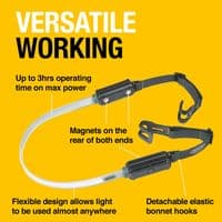 Ring MAGflex 1000 LED Work Light RUBL1500 | Rechargeable