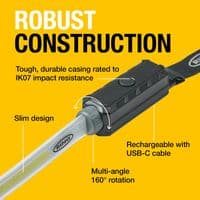 Ring MAGflex 1000 LED Work Light RUBL1500 | Rechargeable