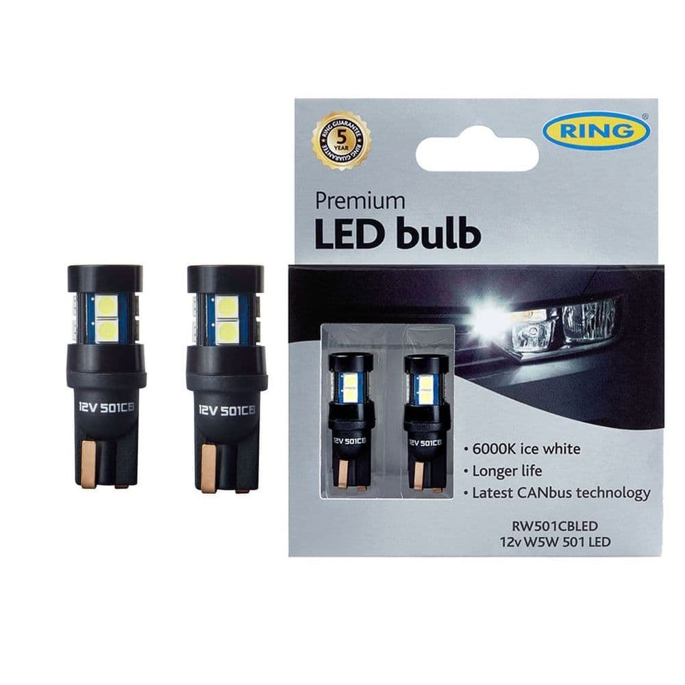 Ring Premium LED Bulbs 501 Capless - Pure White