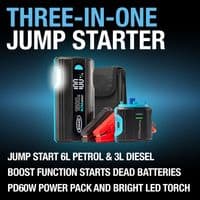 Ring ULTRABOOST 1500A Lithium Jump Starter | PD60W Fast Charge