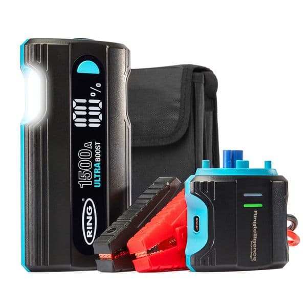 Ring ULTRABOOST 1500A Lithium Jump Starter | PD60W Fast Charge