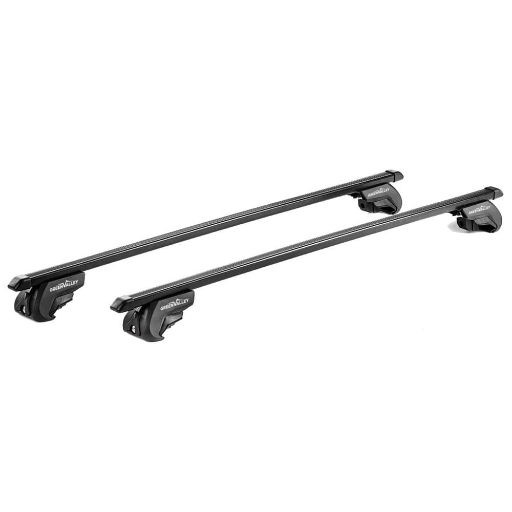 Roof Rack Bars Complete System, for VW Caddy 2004 to 2020 with Rails