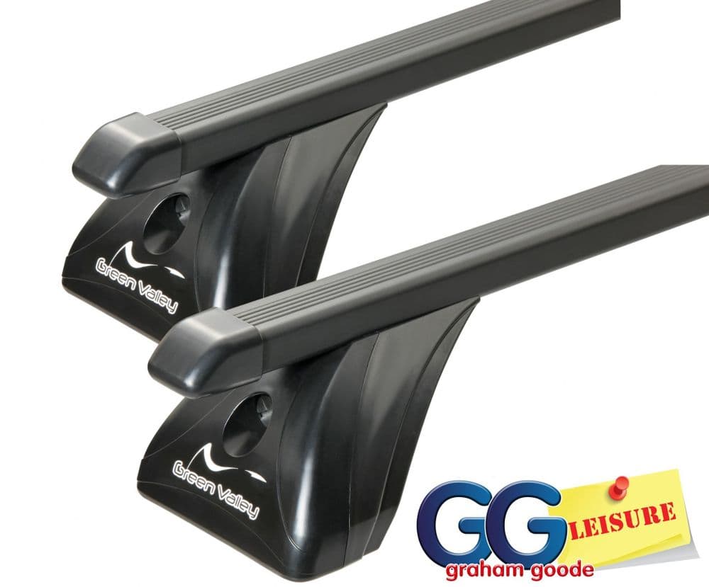 Roof Rack Cross Bars Lockable | Mazda 2 5dr 2015- onwards