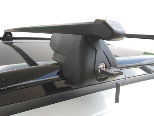 Roof Rack Rail Bars Lockable Mazda 5 MPV 2004- onwards Green Valley