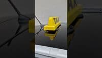 Taxi Roof Sign & Holder Vacuum Mounted Ideal for Glass & Aluminium - Yellow