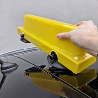 Taxi Roof Sign & Holder Vacuum Mounted Ideal for Glass & Aluminium - Yellow