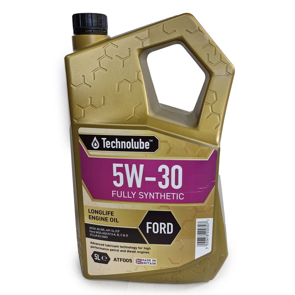 Technolube 5W30 Ford Engine Oil Fully Synthetic 5L