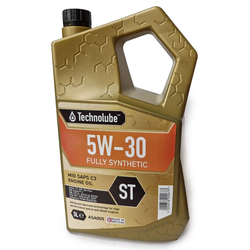 Technolube 5W30 ST Engine Oil Fully Synthetic 5L