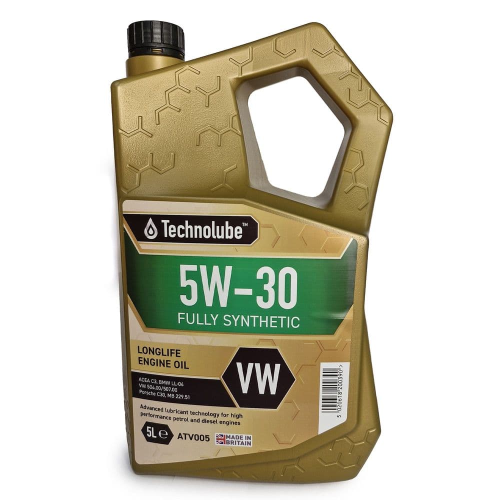 Technolube 5W30 VW Engine Oil Fully Synthetic 5L