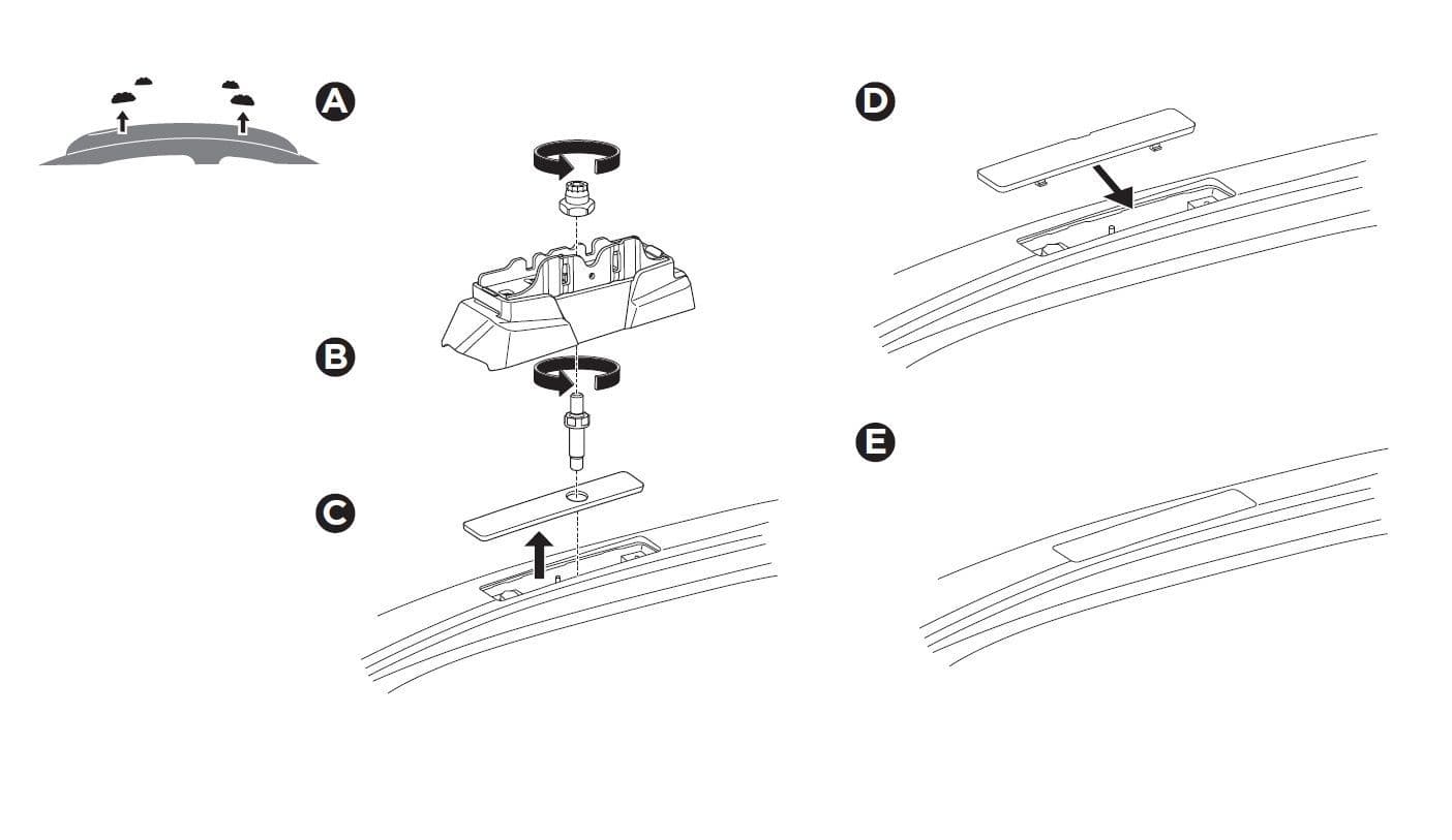 Thule 187047 Fitting Kit - Goode Leisure