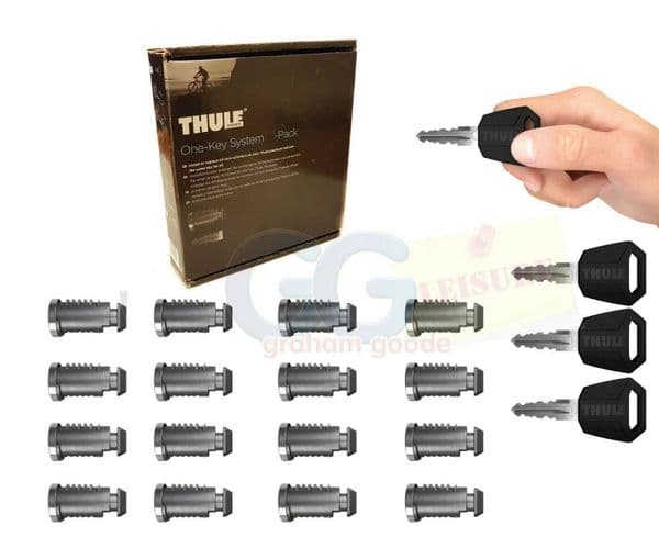 Thule 451600 One Key System - Set of 16 Locks Includes Master Key