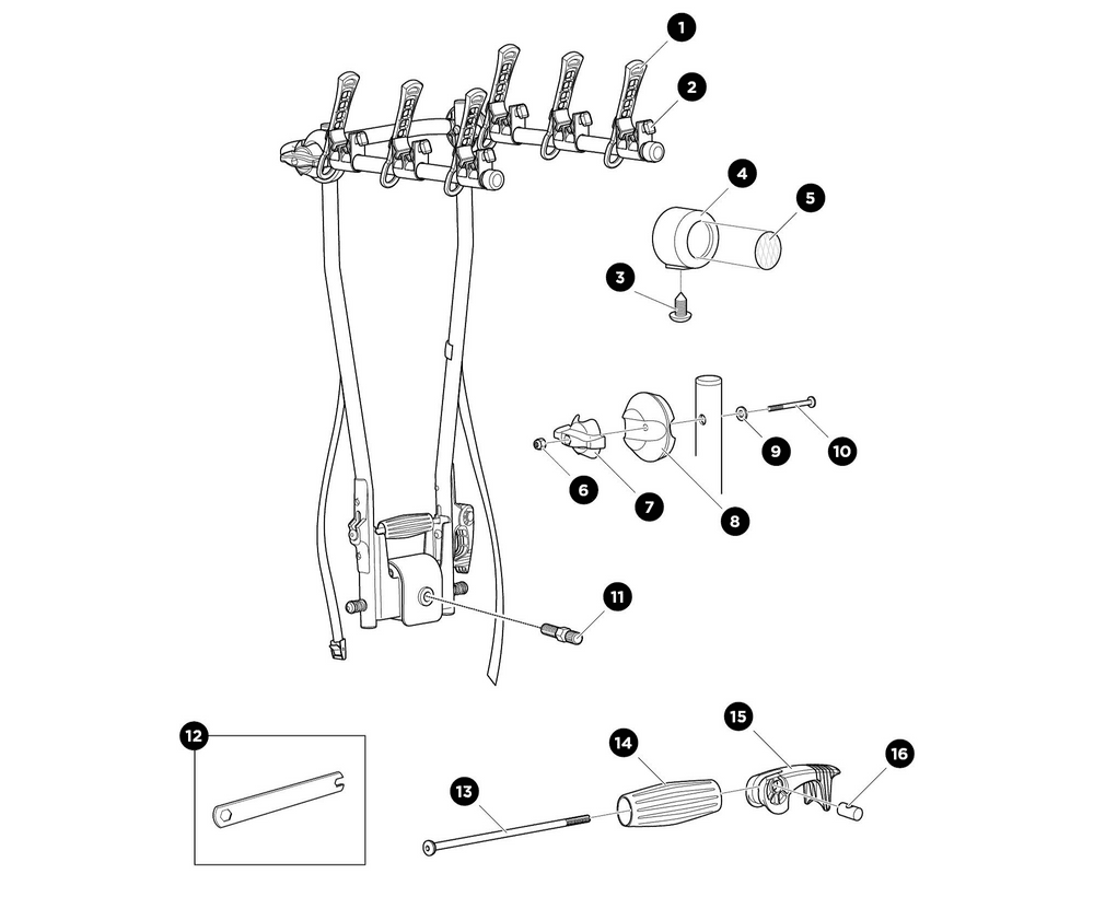 Thule top hangon 970