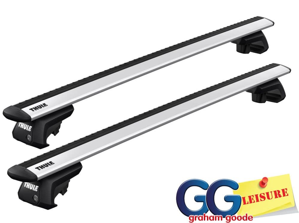 Thule Aero WingBars Lockable Roof Rack Rail Bars Honda Accord Estate 2003-2007