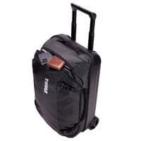 Thule Chasm Carry-On Wheeled Duffel 40L – Black | Durable Travel Bag
