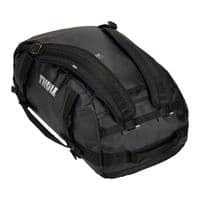 Thule Chasm 40L Duffel Bag in Black | Recycled, Weather-Resistant Travel Gym Duffel