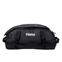 Thule Chasm 40L Duffel Bag in Black | Recycled, Weather-Resistant Travel Gym Duffel
