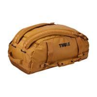 Thule Chasm 40L Duffel Bag – Golden Brown | Recycled, Weather-Resistant Travel Gym Duffel