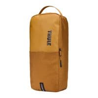 Thule Chasm 40L Duffel Bag – Golden Brown | Recycled, Weather-Resistant Travel Gym Duffel