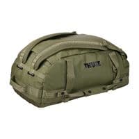 Thule Chasm 40L Duffel Bag in Olivine Green | Recycled, Weather-Resistant Travel Gym Duffel