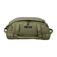 Thule Chasm 40L Duffel Bag in Olivine Green | Recycled, Weather-Resistant Travel Gym Duffel