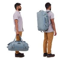Thule Chasm 40L Duffel Bag in Pond Grey | Recycled, Weather-Resistant Travel Gym Duffel