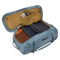 Thule Chasm 40L Duffel Bag in Pond Grey | Recycled, Weather-Resistant Travel Gym Duffel