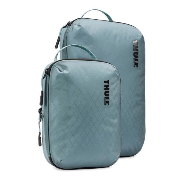 Thule Compression Packing Cube Set – Small & Medium (Pond Grey)